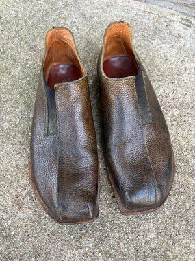 CYDWOQ Artisan Leather mens Shoes 43.5 size